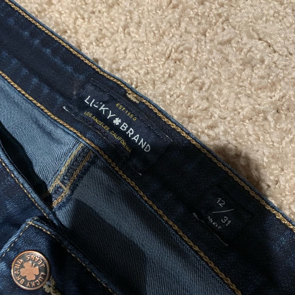 Lucky brand Jeans size 12 - Picture 3 of 3